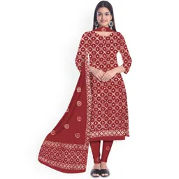 Farooq Dyeing Printed Pure Cotton Unstitched Dress Material-picture-22