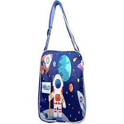 Fash-N-Vibe Waterproof Side Sling Bag For Kids | Sling bag cartoon theme | Tuition Handbag | Diaper Bag | Swimming Bag- Multipurpose Sling Bag, Lunch Box Tiffen Handbag-picture-11
