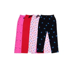 Fasha Kids Pack Of 4 Printed Cotton Pyjamas-picture-28
