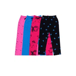 Fasha Kids Pack of 4 Printed Cotton Pyjamas-picture-32