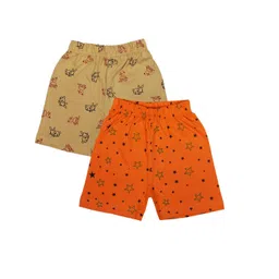 Fasha Kids-Unisex Pack of 2 Cotton Printed Shorts-picture-58