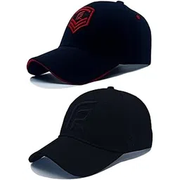 fasher Stylish Cotton Embroidered Head Caps for Men | Unisex Mens Caps Branded with Adjustable Strap in Summer for Men | Sports Cricket Caps for Men, Gym Caps for Men and Women-picture-25