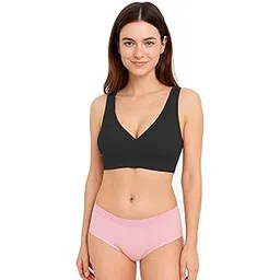 fashiol Women's Bras Wireless Full Coverage Front Closure Non Padded Breast Lifting Ladies Bra-picture-48