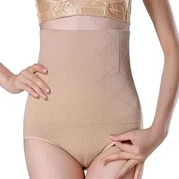 fashiol Women's High Waisted Tummy Tucker Shapewear Panty Full Coverage Body Shaper Panties Everyday Underwear (M Till 3XL)-picture-24