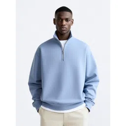Fashion And Youth Men High Neck Sweatshirt-picture-18