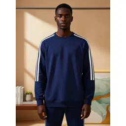 Fashion And Youth Men Solid Round Neck Full Sleeve Sweatshirt-picture-40