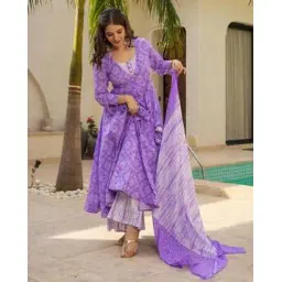 fashion basket Women Floral Anarkali Kurta Set-picture-33