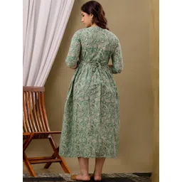 FASHION CLOUD Women Printed A-Line Kurti-picture-24