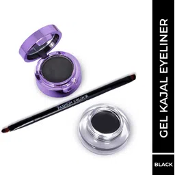 fashion colour 2 IN 1 WATERPROOF GEL KAJAL 24HRS LASTING DRAMA image 1