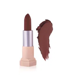Fashion Colour Women Brown Vivid Matte Velvet Texture Lipstick - Red Iron 18-picture-27