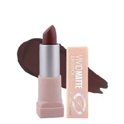 Fashion Colour Women Vivid Matte Lipstick 3.8 g - Coffee 16-picture-10