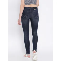 Fashion Cult Women Blue Slim Fit Mid-Rise Clean Look Jeans image 4