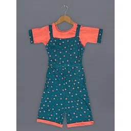 FASHION DREAM Girls Printed Basic Playsuit-picture-11