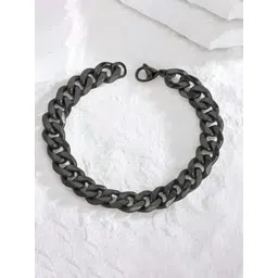 Fashion Frill Men Silver-Plated Charm Bracelet-picture-16