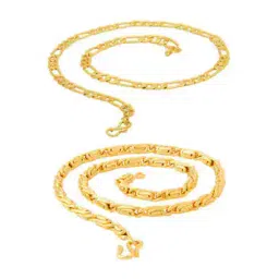 fashion frill Set of 2 Gold-Plated Chains-picture-34