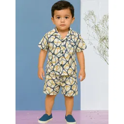 FASHION GRAB Boys Printed Shirt with Shorts-picture-44