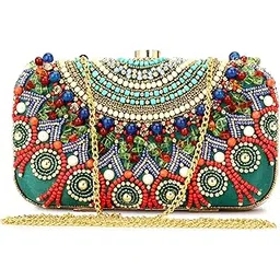 fashion overseas women designer handmade beaded clutch purse-picture-39