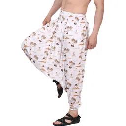 fashion passion india Printed Rayon Men Harem Pants-picture-26