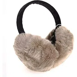 fashion sutra Winter Earmuffs for Women's & Girl's Winter Ear muffs Large Over Ear Foldable EarMuff (Light Brown)-picture-17