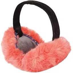 fashion sutra Winter Earmuffs for Women's & Girl's Winter Ear muffs Large Over Ear Foldable EarMuff (Peach)-picture-42