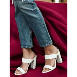 Fashion Tails Women Open Toe Block Heels-picture-34