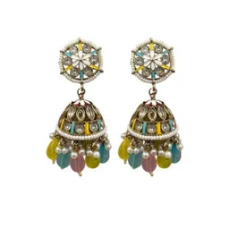 Fashion Theme Women Circular Jhumkas Earrings image 2