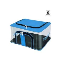 Fashion Throw Blue Set of 3 Super Strong Drawer Organiser Organisers-picture-36