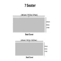 Fashion Throw Navy Blue 6 Pieces Printed 7-Seater Jacquard Sofa Cover With Arms image 5