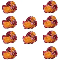 FASHION WEDS Pagdi/Turban for Barati & Guest to celebrate Wedding/other function for Men & Women (Free Size) II Pack of 10 II-picture-10
