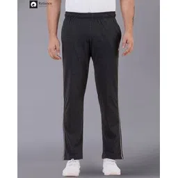 fashion world Men Straight Track Pants with Insert Pockets-picture-24