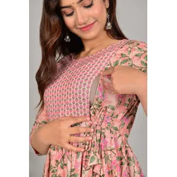 fashion4word Women Printed Pure Cotton Anarkali Kurta-picture-23