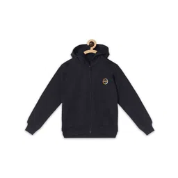 Fashionable Kids Hooded Fleece Front-Open Sweatshirt-picture-28