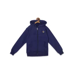 Fashionable Kids Hooded Fleece Front-Open Sweatshirt-picture-23