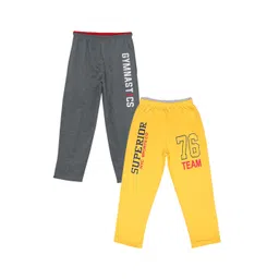 Fashionable Kids Pack Of 2 Printed Cotton Lounge Pants-picture-40