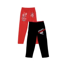 Fashionable Kids Pack Of 2 Printed Pure Cotton Lounge Pants-picture-30