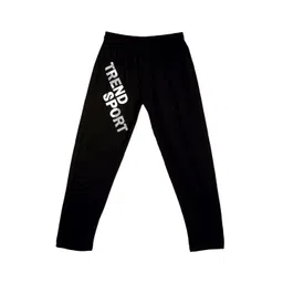 Fashionable Pack Of 2 Kids Printed Mid-Rise Pure Cotton Track Pants image 3