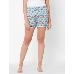 FashionRack Women 2 Printed Lounge Shorts-picture-32