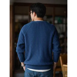 fashlook Men Ribbed Woollen Pullover image 5