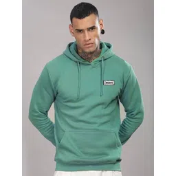 fashlook Men Solid Hooded Long Sleeves Pullover Sweatshirt-picture-31