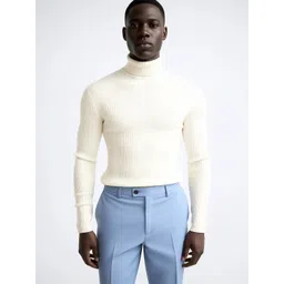 fashlook Men Striped High Neck Sweatshirt-picture-40