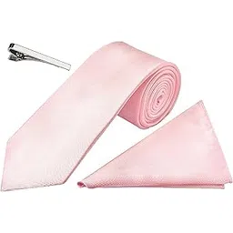 fashmade “where fashion is made” Fashmade Pink Italian Silk Tie Gift Set: Tie, Pocket Square & Silver Pin in Wooden Box-picture-23