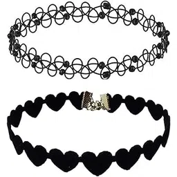 fashmade “where fashion is made” FashMade Trendy Choker Necklace For Women/Girls PACK OF 2-picture-28