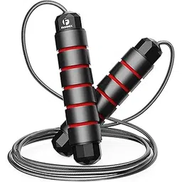 Fashnex Skipping Rope for Men, Women & Children - Jump Rope for Exercise Workout & Weight Loss - Tangle Free Jumping Rope for Kids (Multicolor) Material: Polyvinyl Chloride-picture-28