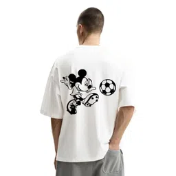 Fashnobic Graphic Printed Drop-Shoulder Sleeves Oversized Cotton T-shirt-picture-16