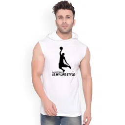 Fashnobic Men Basketball Printed Hooded-Neck Gym Innerwear Vests-picture-36