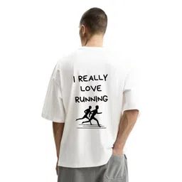 Fashnobic Men Typography Printed Round Neck Cotton Oversized T-shirt-picture-39