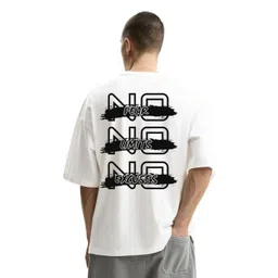 Fashnobic Men Typography Printed Round Neck Cotton Oversized T-shirt-picture-12