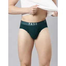 FASO Mid-Rise Organic Cotton Basic Briefs FS3004-SQ-DEEPTEAL-picture-16