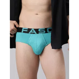 FASO Mid Rise Premium Super Stretch Label Free Basic Briefs FA3014-SQ-TEALGREEN-picture-22