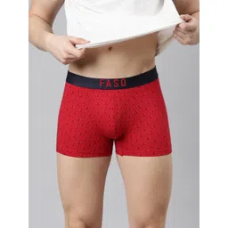 FASO Printed Organic Cotton Trunks FS2009-SQ-RACINGRED1-picture-27